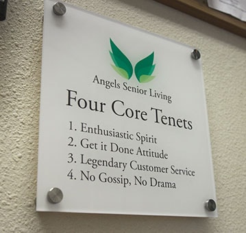 Four Core Tenets of Angels Senior Living